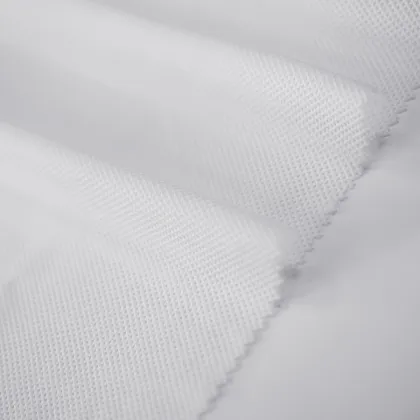 Wholesale Custom Dry Fit Polyester Sportswear Fabric - Black Peach Mesh Lining