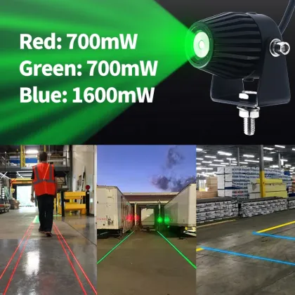 Laser Line Project for Industrial Forklift Safety Marking Lights