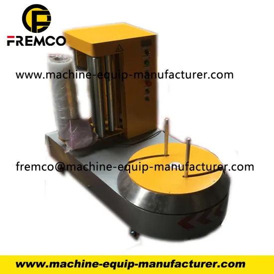Luggage Wrapping Machine Used In Airport