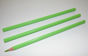 7"Lead Colored Plastic Pencil-Fresh Green