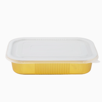 Factory Direct 10 Inch Aluminum Foil Container with Lid - Affordable & High-Quality Disposable Lunch Box