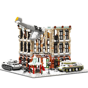 Medieval to Modern Warfare: Exploring a Unique Barbarossa Model Brick DIY Puzzle Toy Series Depicting the Moscow Battle