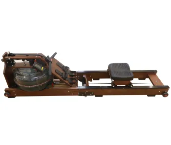 Manufacturer Fold Wooden Style Water Rowing Machine for Cardio Exercise and Fitness Training