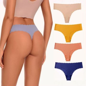 Multi-Color Sexy Low Rise Thongs and G-Strings for Women