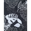 Black&White Rayon Challis 30S Air-jet Printing Fabric