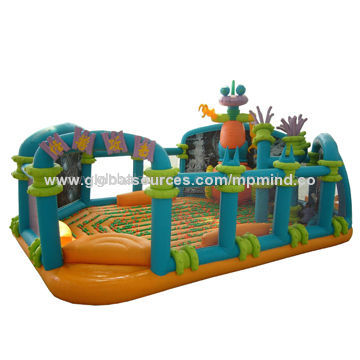 Outdoor playground inflatable monster's bouncer