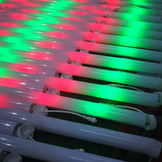 DMX Controlled LED Tube Lighting: RGB Outline Effects for Nightclubs, Parks, and Decorative Applications