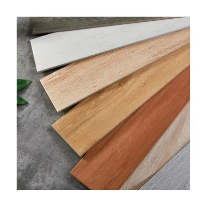 China Outdoor Wood Tiles Glazed Porcelain 150x800 Wall and Floor Ceramics