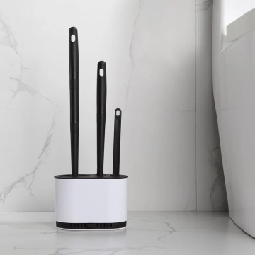 Wall-mounted home bathroom cleaning set