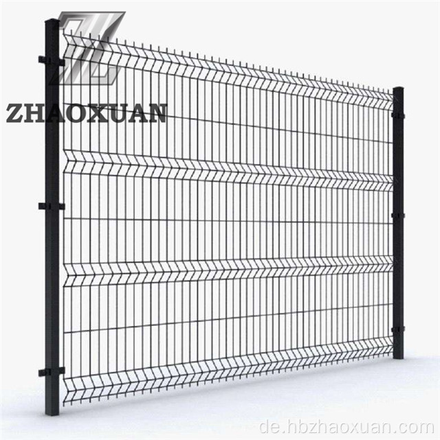 Geschweißtes 3D -gebogenes Drahtgitterzaun