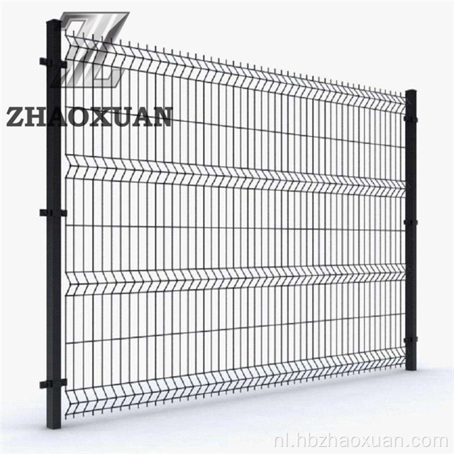 Gelaste 3D gebogen draadmesh hek
