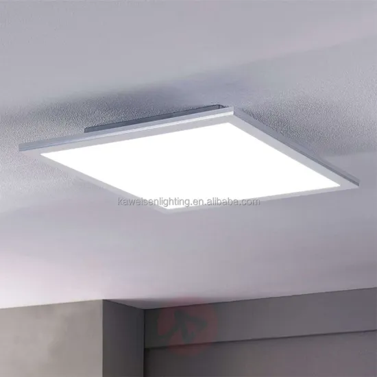 60x60 Edge-Lit LED Ceiling Light: Ultra-Thin, Functional, and Low-Profile Surface Mount Design