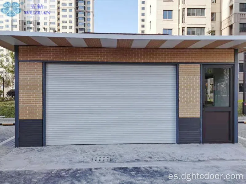 Puertas de obturador de rodillo de aluminio automático de almacén