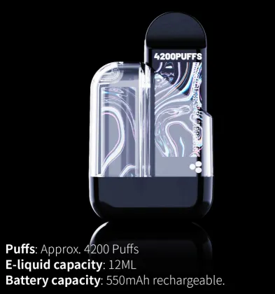 4200puffs 5flavor Battery electronic vape cigarette