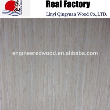 High quality engineered wood veneer oak veneer ayous EV oak veneer