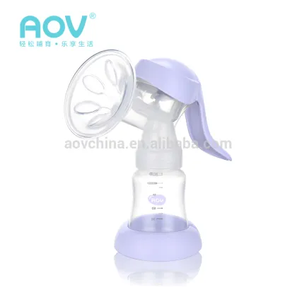 BPA-Free Mom Use PP Baby Manual Breast Pump/milk breast pump/massage breast pump