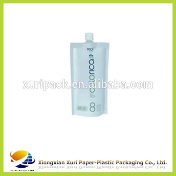 bag with spout/Food packaging spout pouch for juice /liquid stand up pouch with spout