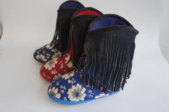 Beautiful indoor female short boots