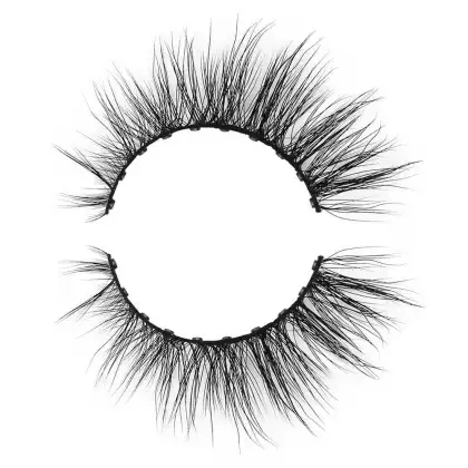 Custom Logo Manufacturer Magnetic Eyelashes 10 Circle Magnetic False Eyelashes