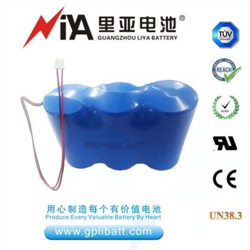 High quality 3ER34615M battery pack 3.6V 40Ah 1S3P battery pack with connectors