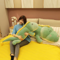 Suave y lindo dinosaurio almohada muñeca de felpa muñeca para niños