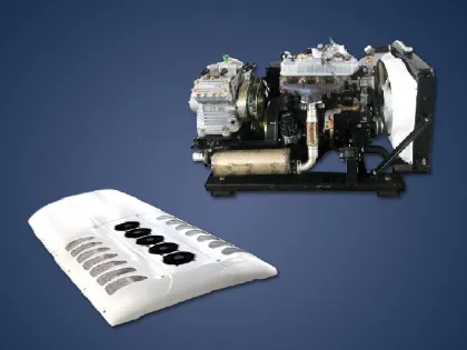 TKT-380PB 37KW DC24V TATA Leyland Bus Air Conditioner System