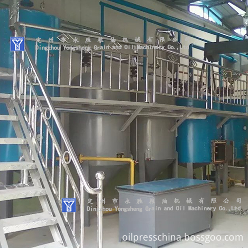 canola edible oil refinery