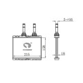 TONGSHI Auto Heater Core for Nissan Sentra Base L4 1.8L OEM 27140-5M000