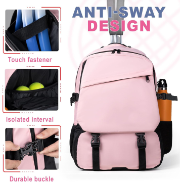 Tennis Backpack for Sport and Travel
