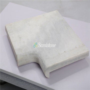 Samistone Grey Swimming Pool Coping Stone 450x450x30mm - Rain Clouds Marble Outdoor