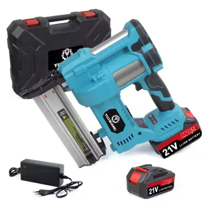 20V Cordless Brushless Nailer Gun for Siding and Electric Brad/Pin Nail Gun Combo