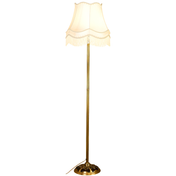 Copper Decorative Floor Lamp for Romantic Vintage Living Room