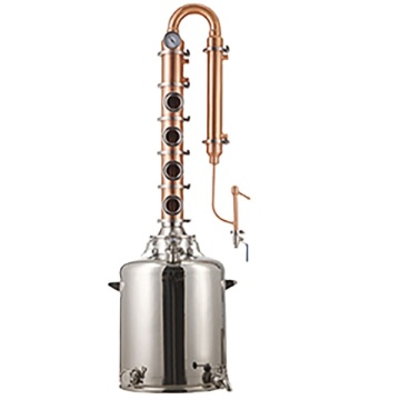Stainless Steel 4 Inch 4 Plates Distillation Column for Home Distillery