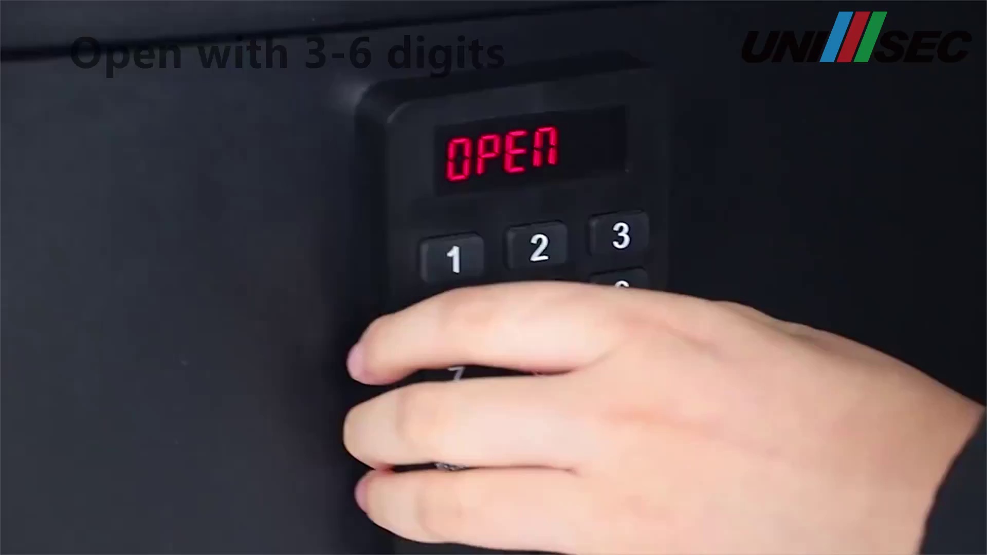 CE Certified Commercial Hotel Safe Box (USS-2042DFS-B)