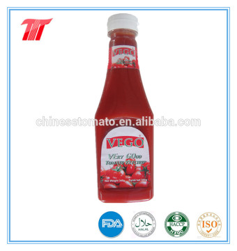 Vego brand 340g ketchup / sauce / paste from China factory