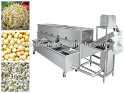 Bean sprouts washer and peeling machine alfalfa sprouts washer cleaner
