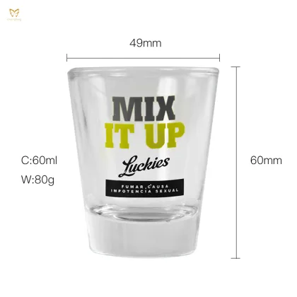 Custom Logo Wholesale Mini Shot Glasses - Korean Soju Glasses