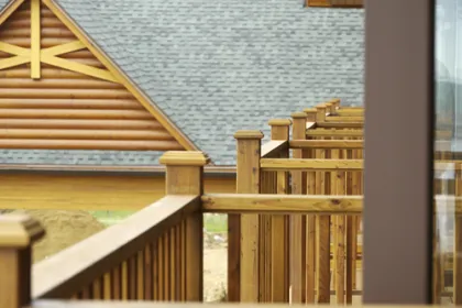 Island Prefab Club House Timber Frame