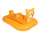 Custom pool float inflatable dog inflatable lounge chair