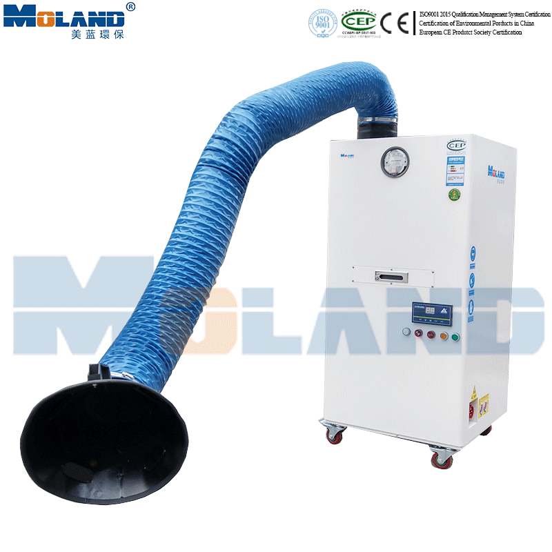 Low Noise Automatic Cleang Fume Extractor