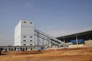 Container concrete batch plant