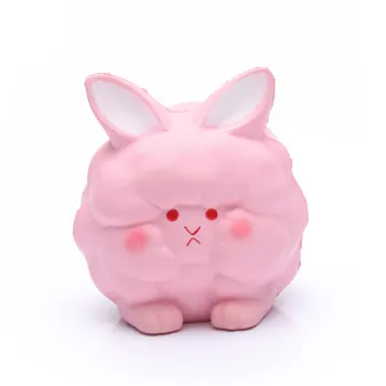 Customized Pink Rabbit Antistress Squishy with Logo