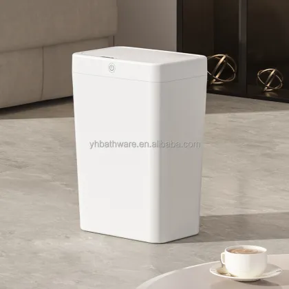Intelligent Sensing Trash Can with Silent Opening and Closing, Sealed and Odorless Design