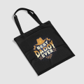 Daddy's Cowboy Charm Pattern Tote Bag