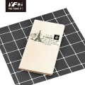 Retro travel style sewing notebook