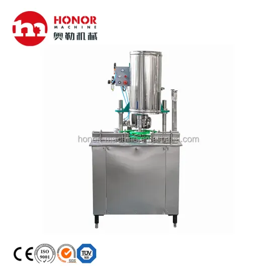 Linear Type 12 Head Isobaric Filler: Beer Cans Filling and Sealing Machine