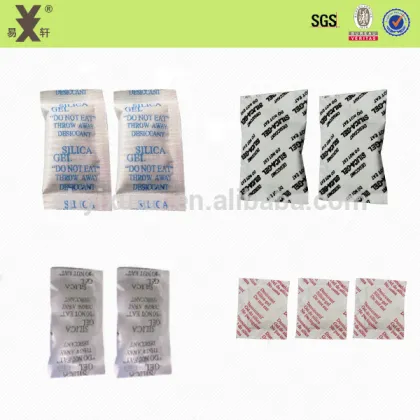 Super Dry Silica Gel Absorbent Dehumidifier Packet
