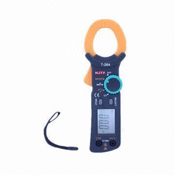 400A Portable Small Size ACA,ACV/DCV Clamp Meter with Diode, Continuity Buzzer, Temperature Testing