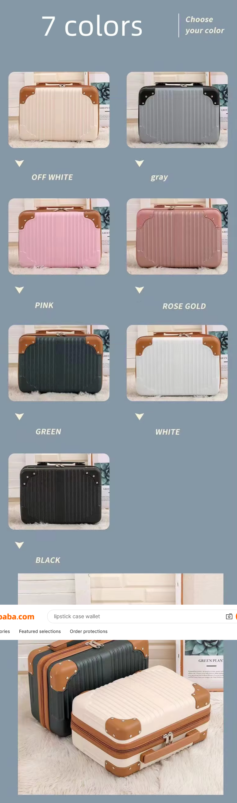 14-Inch Women's Portable Makeup