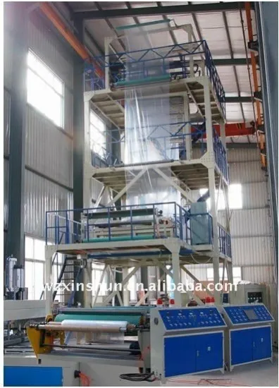 3SJ Series 3 layer Co-extrusion Film Blowing machine